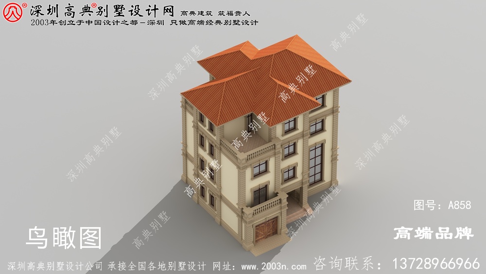超豪華復式歐式別墅設計，蓋完父母跟著也有面子