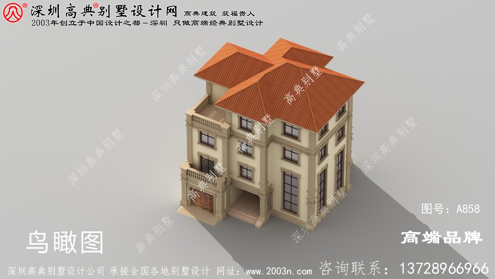 超豪華復式歐式別墅設計，蓋完父母跟著也有面子