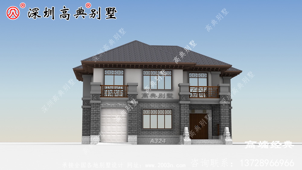 簡約接地氣自建房外觀圖，經(jīng)濟又實用，非常適合農(nóng)村建造