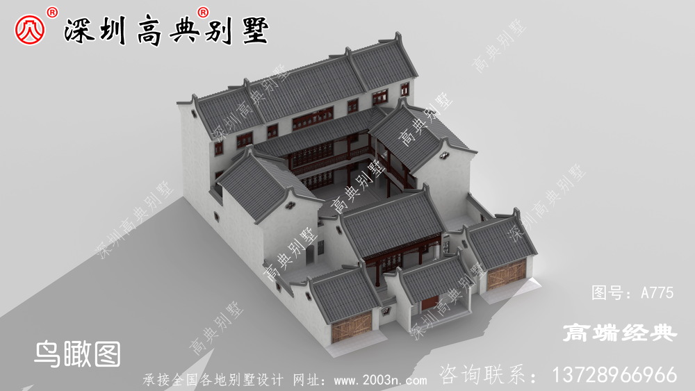 鄉村自建房三層別墅實景圖，戶型超實用！