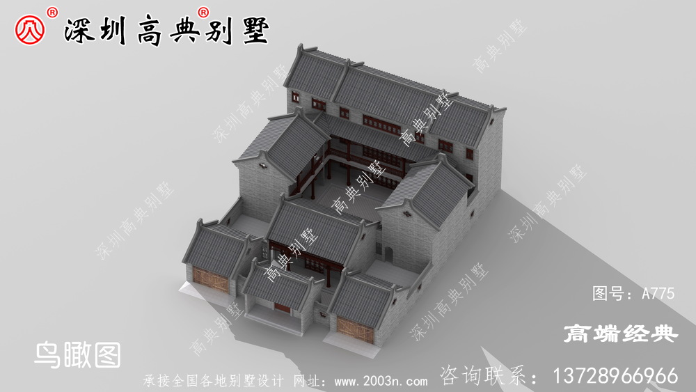 鄉村自建房三層別墅實景圖，戶型超實用！