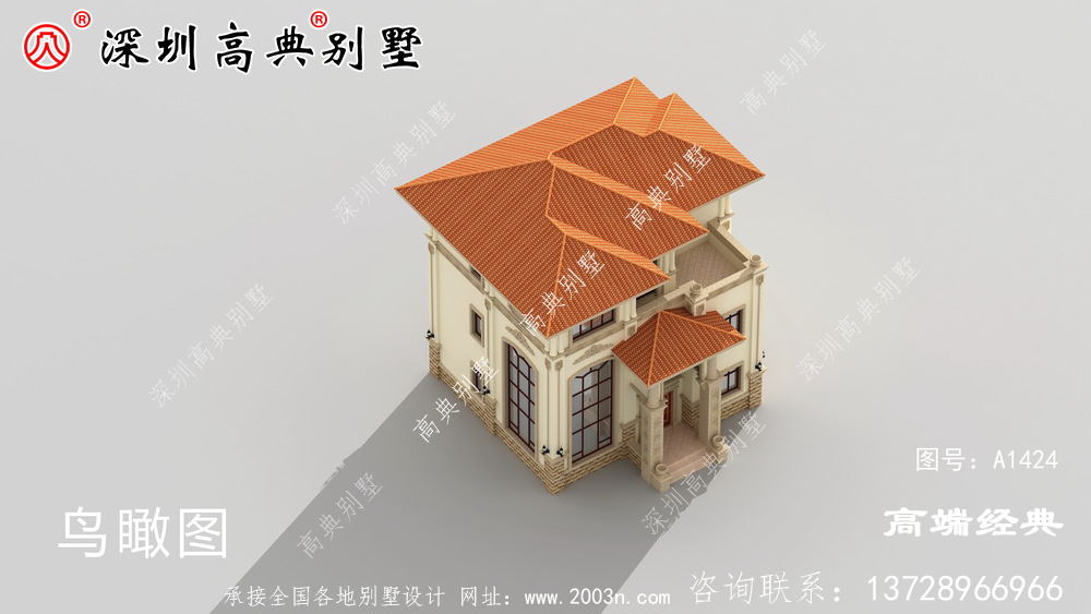 三層鄉(xiāng)村住宅實(shí)景。