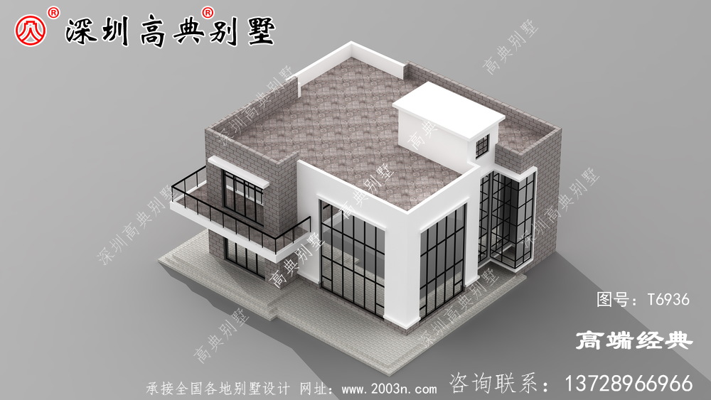廣東鄉村自建房圖，簡潔大氣，想低調都不行。