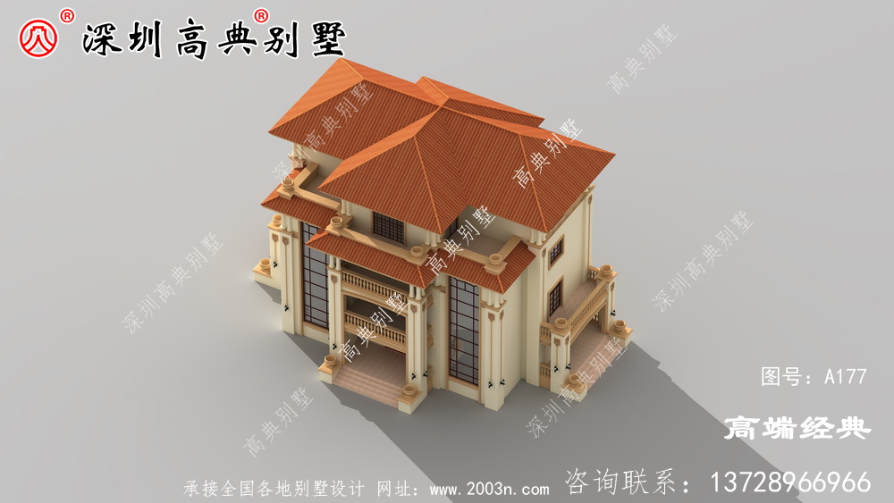 四層農村自建房實景圖平面圖，快來看看四層別墅怎么建！