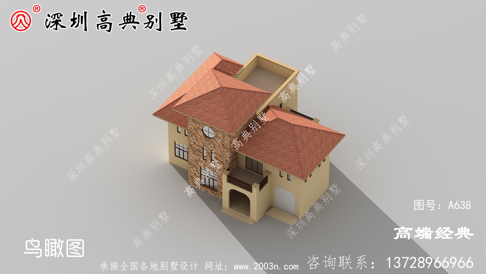 二層歐式別墅設(shè)計(jì)圖，永不過(guò)時(shí)的風(fēng)格，千萬(wàn)豪宅無(wú)法替代。