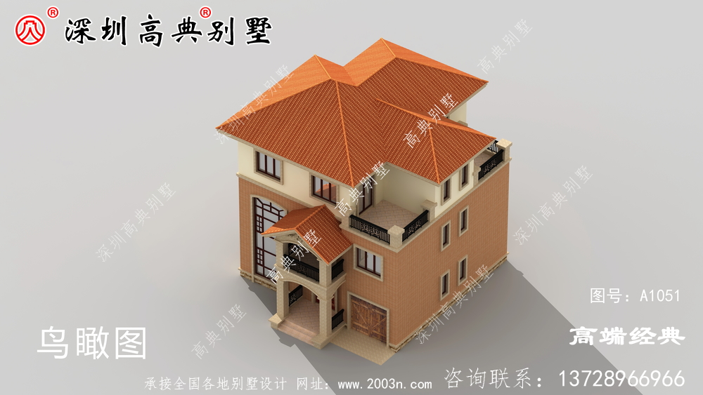 最新的歐式別墅設計圖，這種配色簡直不要太漂亮。