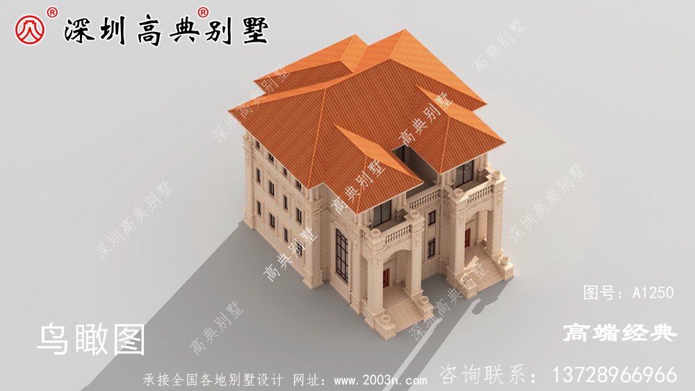 農村三層自建房效果圖，經濟實用，保證讓你眼前一亮