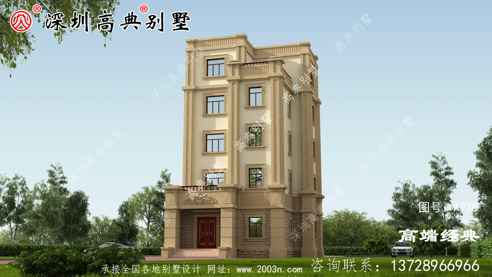 農村基地小人口多，愁如何建別墅的朋友可以看看這個
