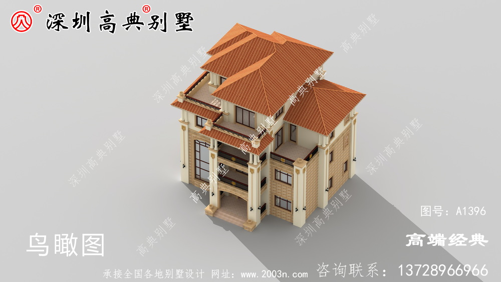最新歐式別墅設計圖