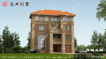 帶車庫(kù)的四層別墅設(shè)計(jì)圖，你喜歡嗎？