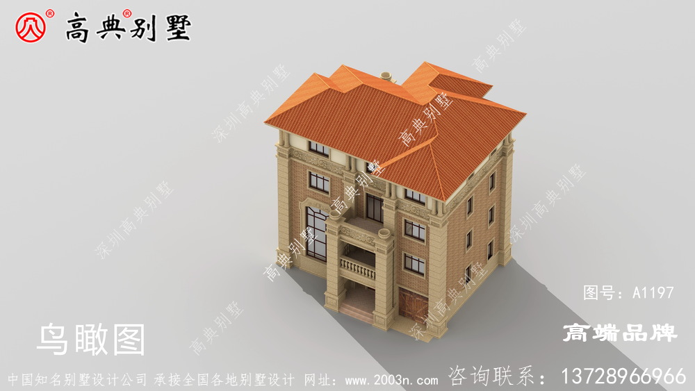 帶車庫的四層別墅設計圖，你喜歡嗎？