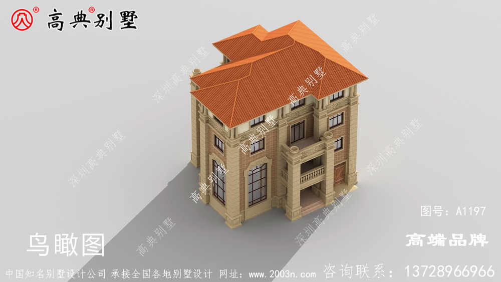 帶車庫的四層別墅設計圖，你喜歡嗎？