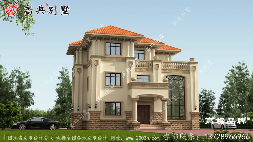 簡(jiǎn)單大方的復(fù)式三層別墅，最能體現(xiàn)品位