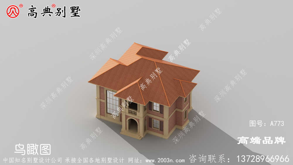 農村建房選簡歐兩層戶型圖，最實用劃算了