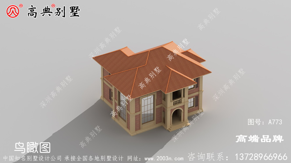 農村建房選簡歐兩層戶型圖，最實用劃算了