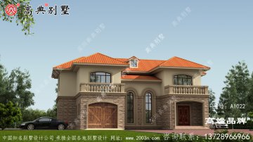 與現(xiàn)代別墅多為冷組合的相比，配色看起