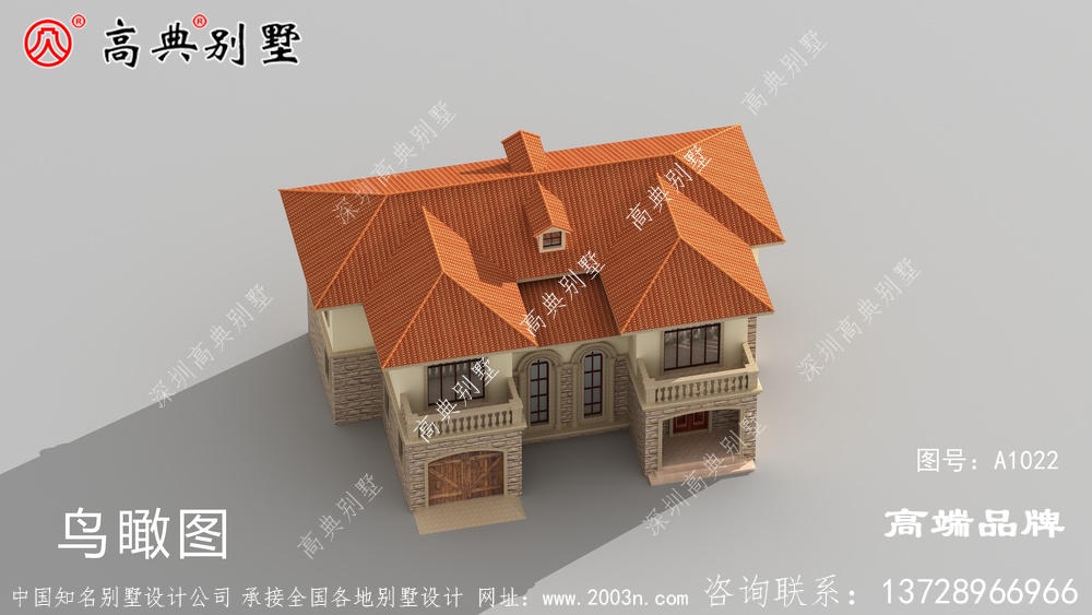 與現(xiàn)代別墅多為冷組合的相比，配色看起來更加溫暖喜慶