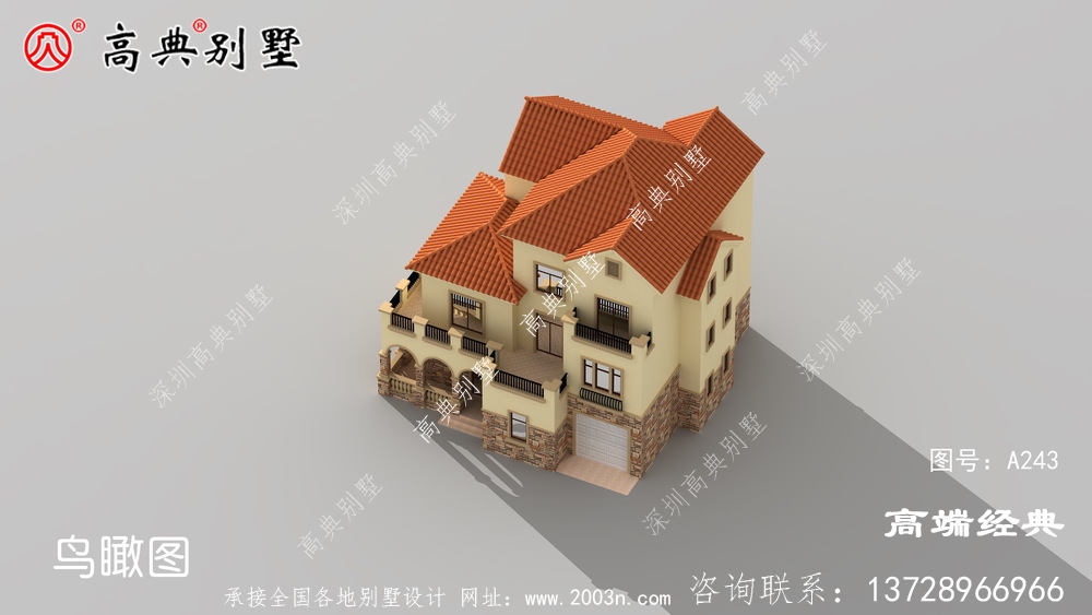 在老家蓋這樣的別墅，簡直就是村里的標桿