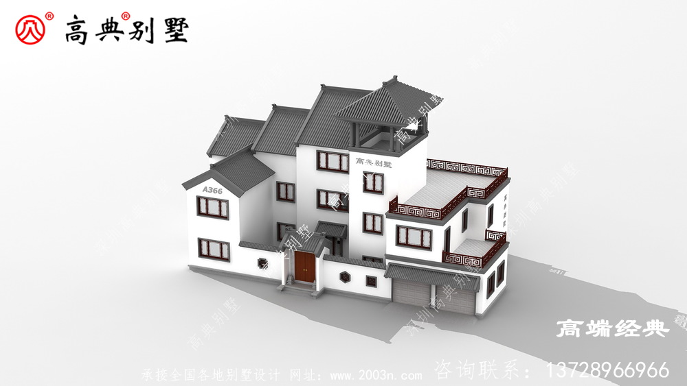 外墻統一使用高級灰裝飾，時尚美觀給人清新自然之感