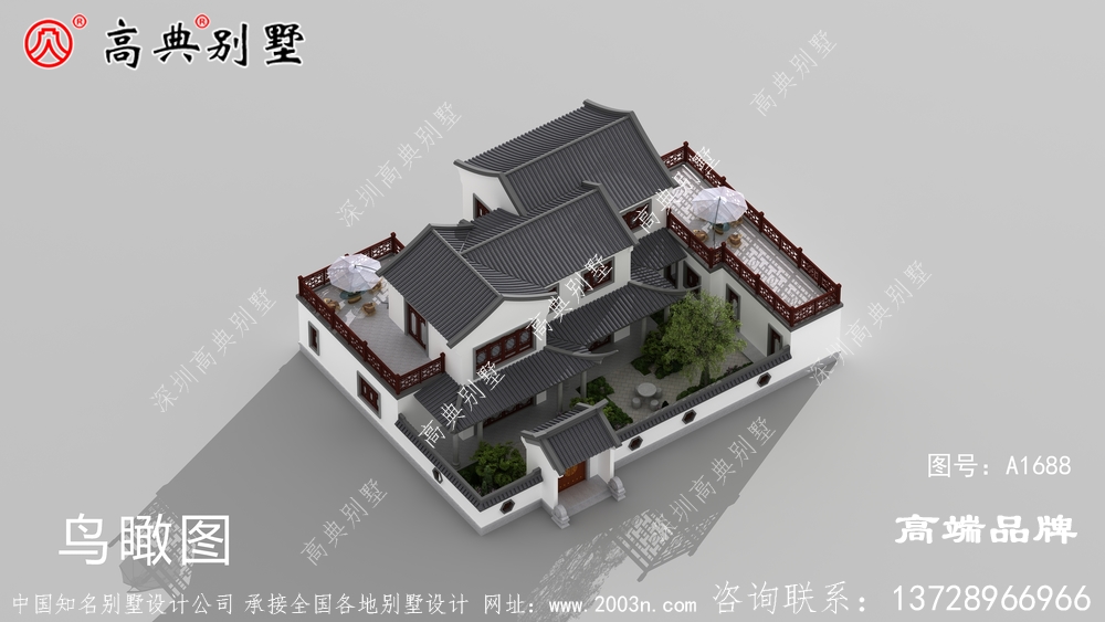 蓋歐式不如蓋這樣的中式合院別墅，閑情逸致享受生活