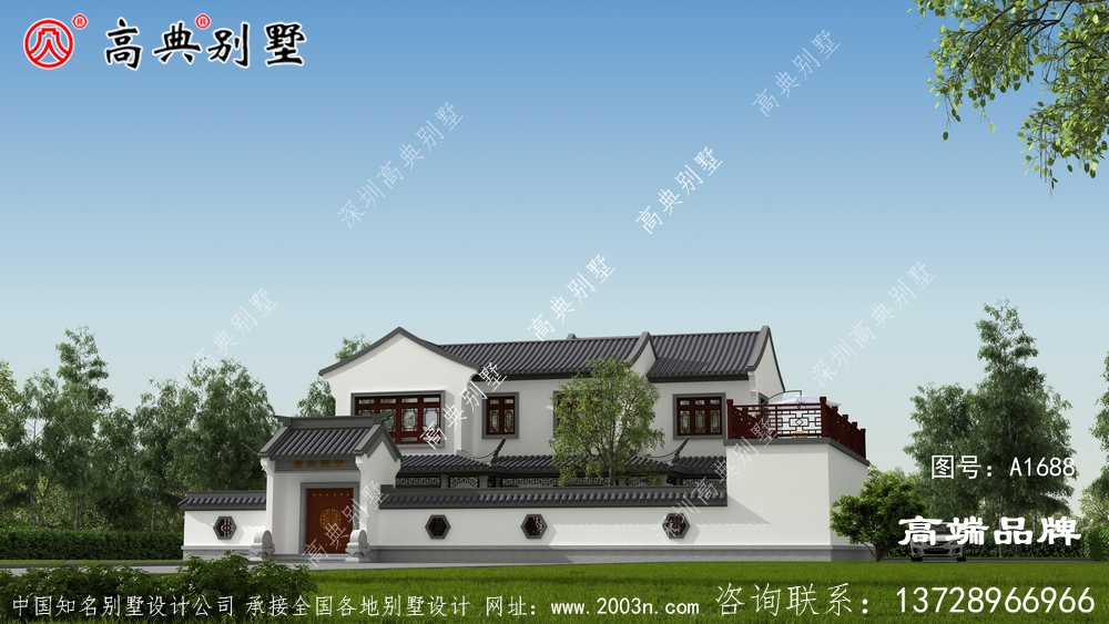 蓋歐式不如蓋這樣的中式合院別墅，閑情逸致享受生活