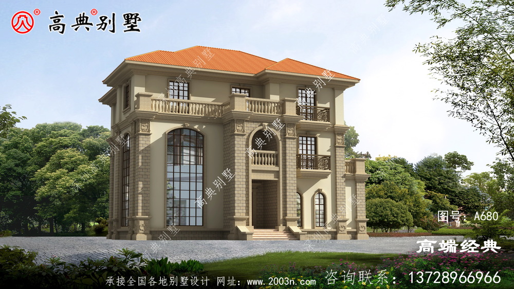 復式設計不僅保證了采光通風問題，還起到了美觀作用