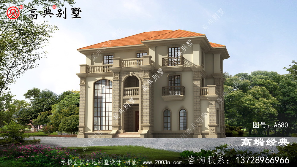 復式設計不僅保證了采光通風問題，還起到了美觀作用