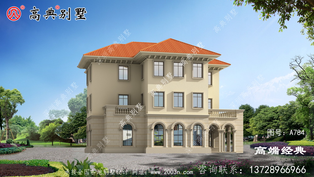 簡歐戶型一個細節典雅大方，氣場十足
