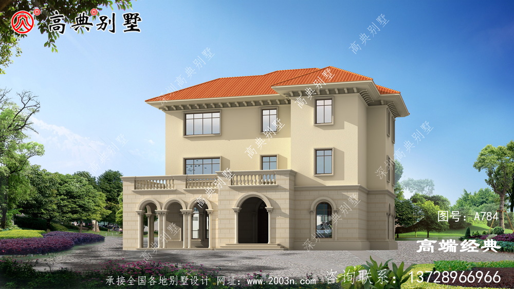 簡歐戶型一個細節典雅大方，氣場十足