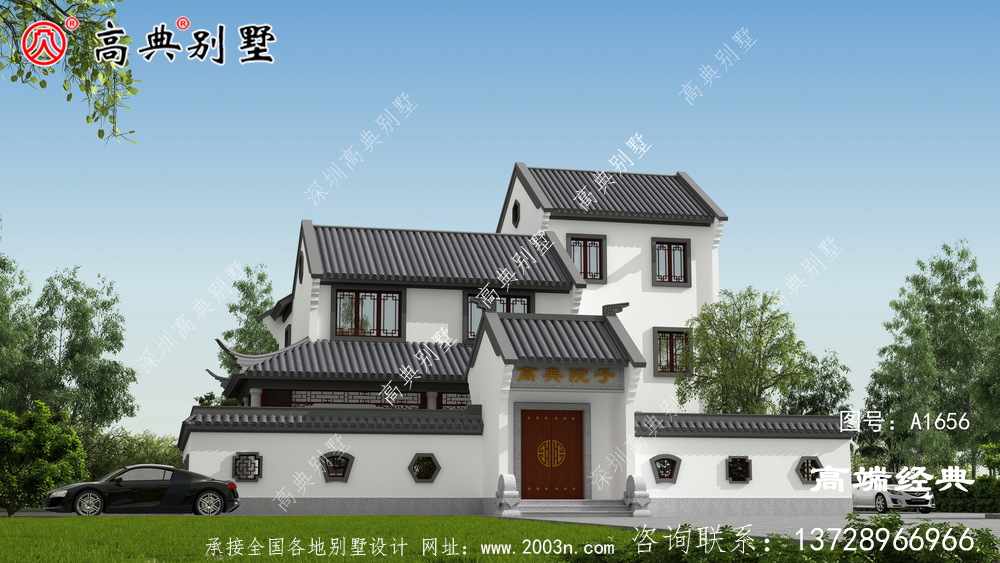 中式庭院別墅，讓你享受不一樣的優(yōu)美鄉(xiāng)村生活