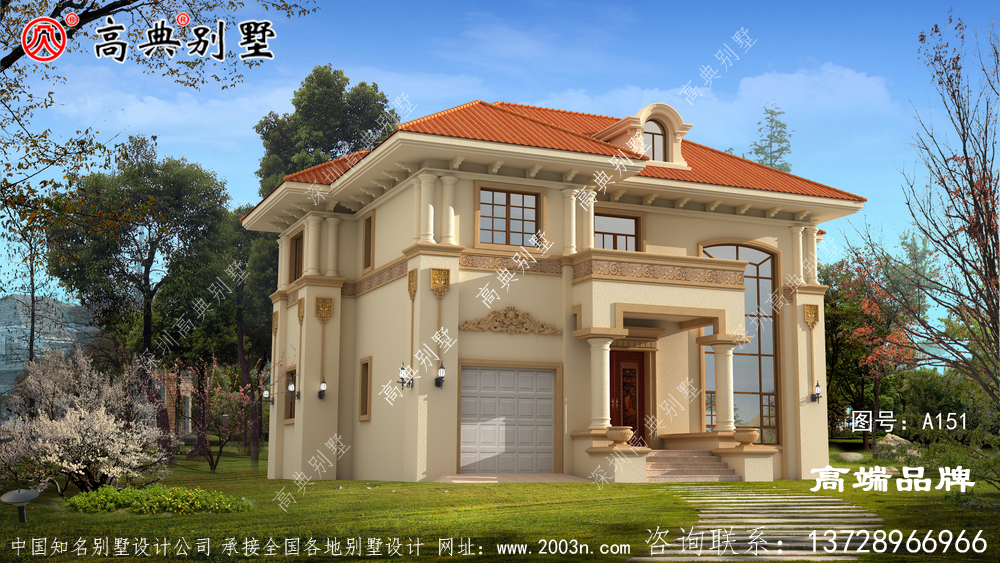 農(nóng)村房屋怎么設計實用，這款歐式設計圖，農(nóng)村人直夸不錯